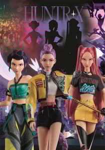 Puzzle 500 pièces - K-Pop Demon Hunters - Clementoni