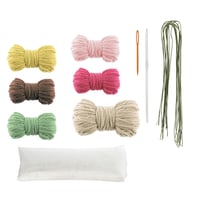 Kit de crochet Craft ID - Pot de fleurs rose