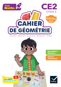 Cap Maths : CE2 - Cahier de géométrie (édition 2026)