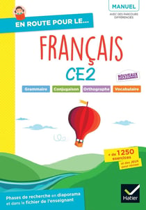 En route pour le français ! : CE2 - Manuel élève (édition 2026)