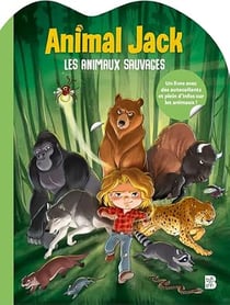 Animal Jack - Mes premières gommettes - Les animaux sauvages