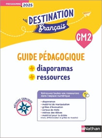 Destination Français : CM2 - Méthode explicite - Guide pédagogique + Diaporamas + Ressources