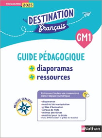 Destination Français : CM1 - Méthode explicite - Guide pédagogique + Diaporamas + Ressources