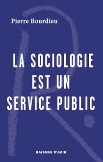 La sociologie est un service public