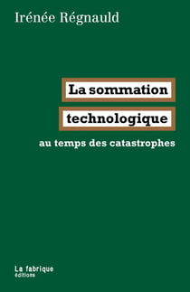 La sommation technologique : Au temps des catastrophes