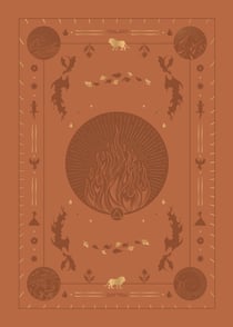 Grimoire vierge feu