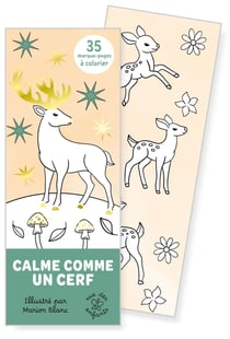 Marque-pages - Calme comme un cerf