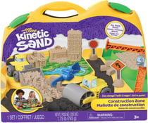 Kinetic Sand : mallette de construction - Spin Master