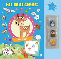 Mes jolies gommes : La forêt