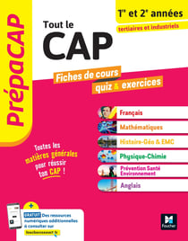 PrépaCAP : Toutes les matières générales - 1re et 2e années - Fiches de cours, quiz & exercices