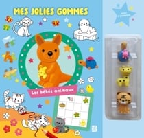 Mes jolies gommes : Les bébés animaux