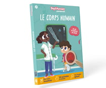 Le corps humain - DépliMondes dès 4 ans : Lis, déplie, joue et explore le corps humain avec ton livre-jeu devenu imagier géant !