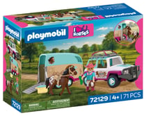 PLAYMOBIL® - Véhicule avec remorque à chevaux - 72129 - I love horses