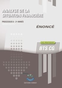 P6- Analyse de la situation financière- Enoncé