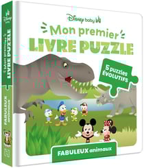 Mon premier livre puzzle : Disney Baby : Fabuleux animaux