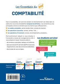 Les essentiels du sup' : Comptabilité 2026/2027 : Cours - QCM - Exercices - Etudes de cas - Corrigés