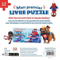 Mon premier livre puzzle : Marvel Spidey et ses amis extraordinaires : Bienvenue au QG