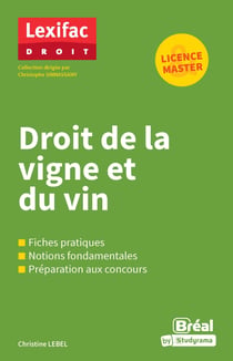 Droit de la vigne et du vin