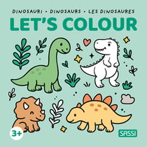 Let's colour - Les dinosaures