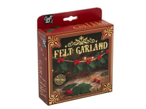 Kit feutrine Craft Id - Guirlande de houx de Noël