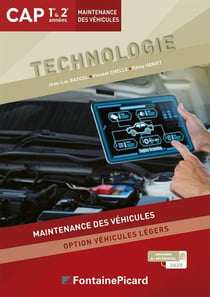 Technologie, CAP 1re et 2de : Maintenance des véhicules, option véhicules légers