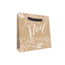 Sac cadeau Editions Cely - Noël kraft - Taille S