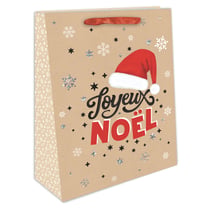 Sac cadeau Editions Cely - Bonnet du Père Noël - Taille XL