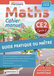 Guide du maitre cahier-manuel iParcours maths CE2 (2026)