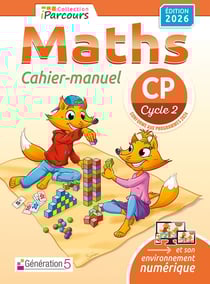 Cahier-manuel iParcours maths CP (édition 2026)