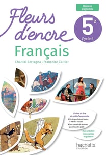Fleurs d'encre : Français - 5e - Livre élève (édition 2026)
