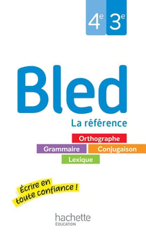Bled collège : Français - 4e, 3e - Livre élève (édition 2026)