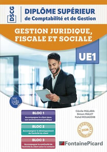 Gestion juridique, fiscale et sociale : UE1 DSCG