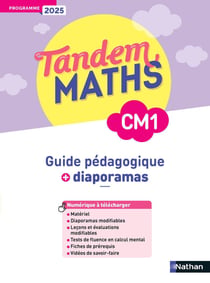 Tandem : Maths - CM1 - Guide pédagogique + diaporamas (édition 2025)