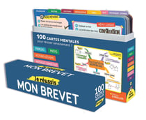 Je réussis mon brevet : 100 cartes mentales pour réviser sereinement !