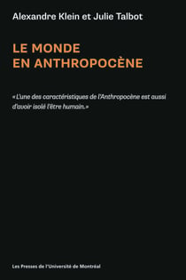 Le monde en Anthropocène