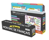 Je réussis mon bac de français : 100 CARTES MENTALES pour organiser ses révisions et préparer sereinement les épreuves du bac de 1re !