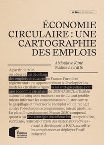 Économie circulaire : une cartographie des emplois
