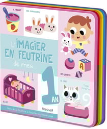 L'imagier en feutrine de mes 1 an