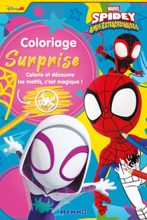 Coloriage surprise : Marvel Spidey et ses amis extraordinaires - Coloriage surprise