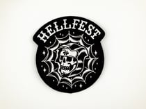 Patch Spider Skull Hellfest