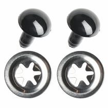 Lot de 2 yeux de sécurité - 12 mm