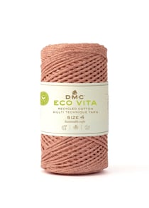 Pelote de fil à crocheter/tricoter DMC - Eco vita 3 - Métallisé 042