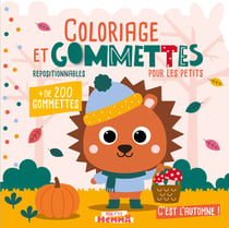 Mon P'tit Hemma - Coloriage et gommettes pour les petits - C'est l'automne !