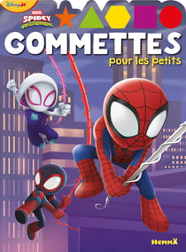 Marvel Spidey et ses amis extraordinaires - Gommettes pour les petits (Spidey sur toit mauve, Spin, Ghost-Spider)