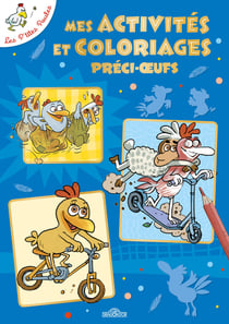 Les P'tites Poules - Mes activités et coloriages préci-oeufs
