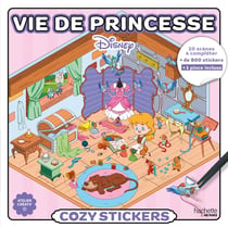 Cozy stickers Disney (avec pince) - Vie de princesse