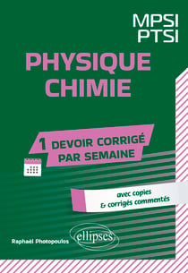 Physique-Chimie : MPSI/PTSI