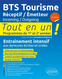 BTS Tourisme : Réceptif / Émetteur - Incoming / Outgoing