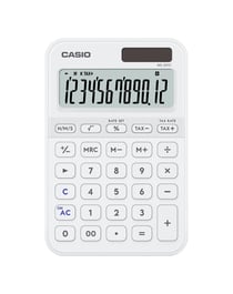 Calculatrice Casio - bureau et poche - MS-20YC-WE-W-EP