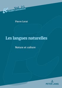 Les langues naturelles : Nature et culture...